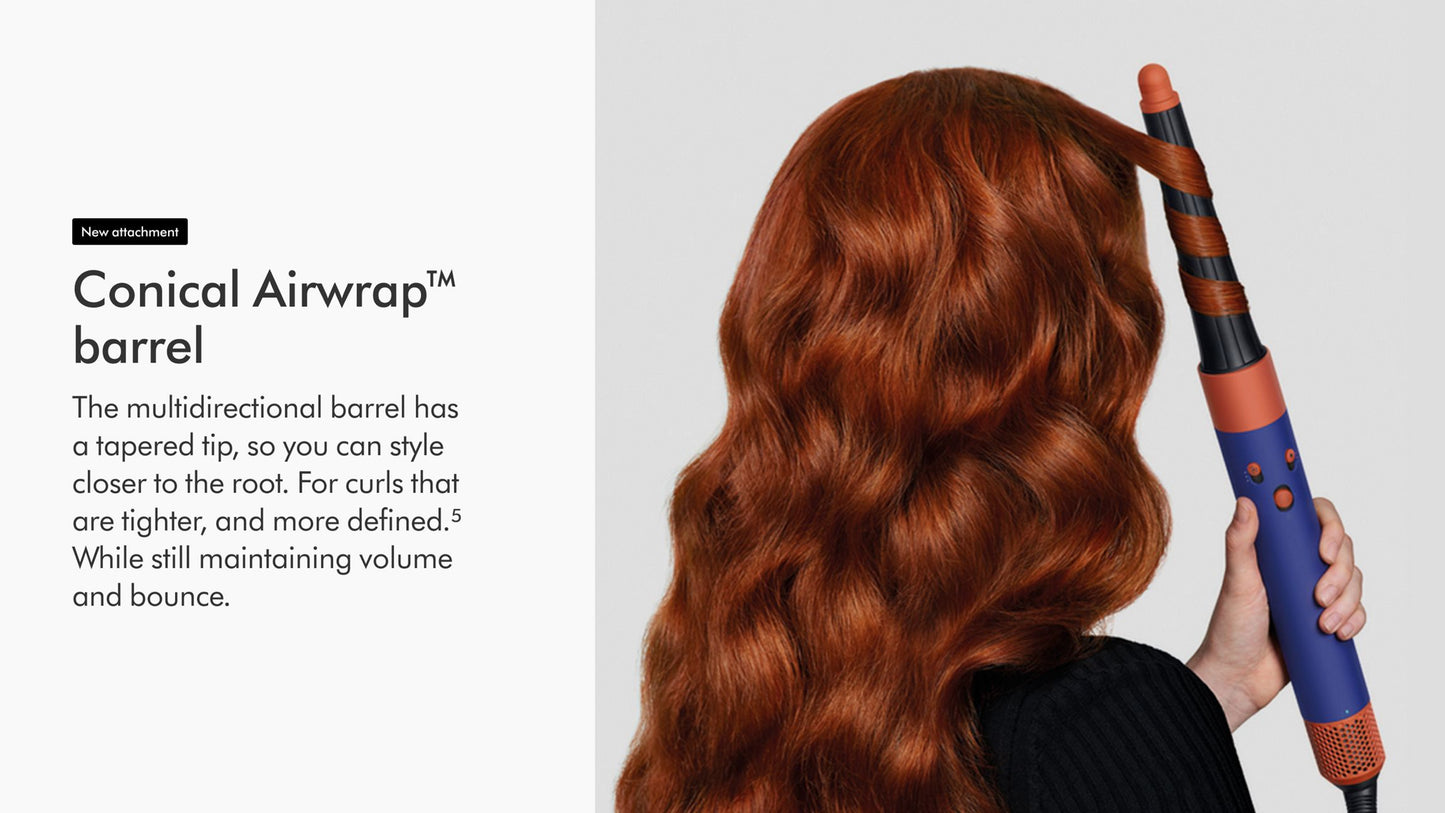 Airwrap i.d. multi-styler and dryer Straight+Wavy (Jasper Plum)