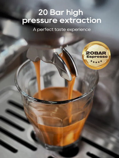 Automatic Espresso Coffee Machine Temperature Adjustable H10A | 70% OFF [LIMITED SALE]
