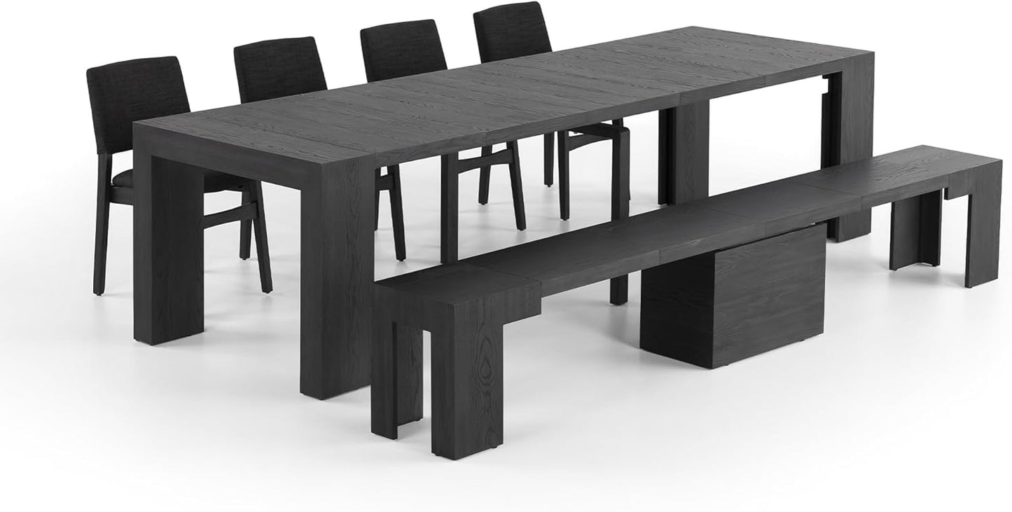 Transformer Expandable Dining Table Set