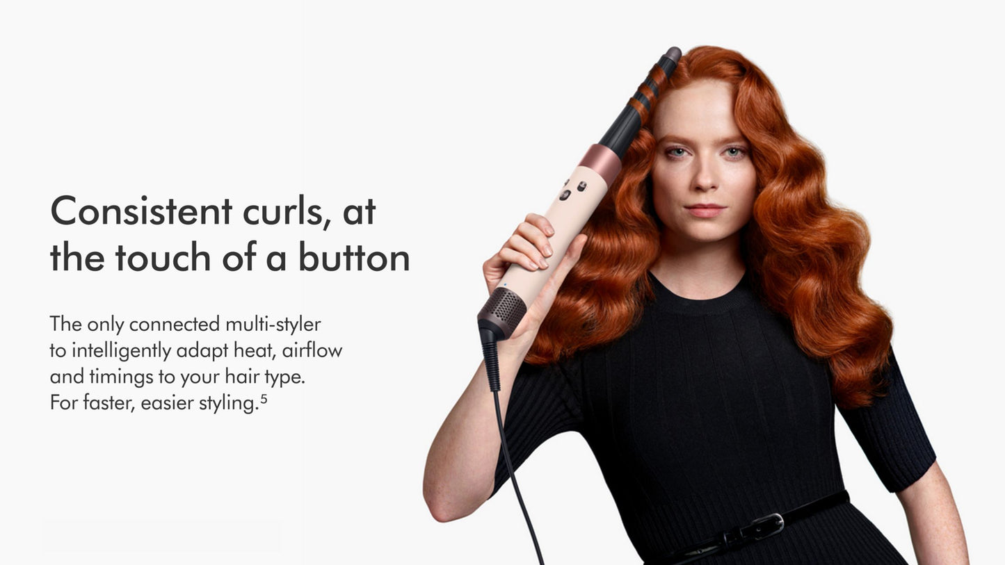 Airwrap i.d.  multi-styler and dryer Straight+Wavy (Jasper Plum)