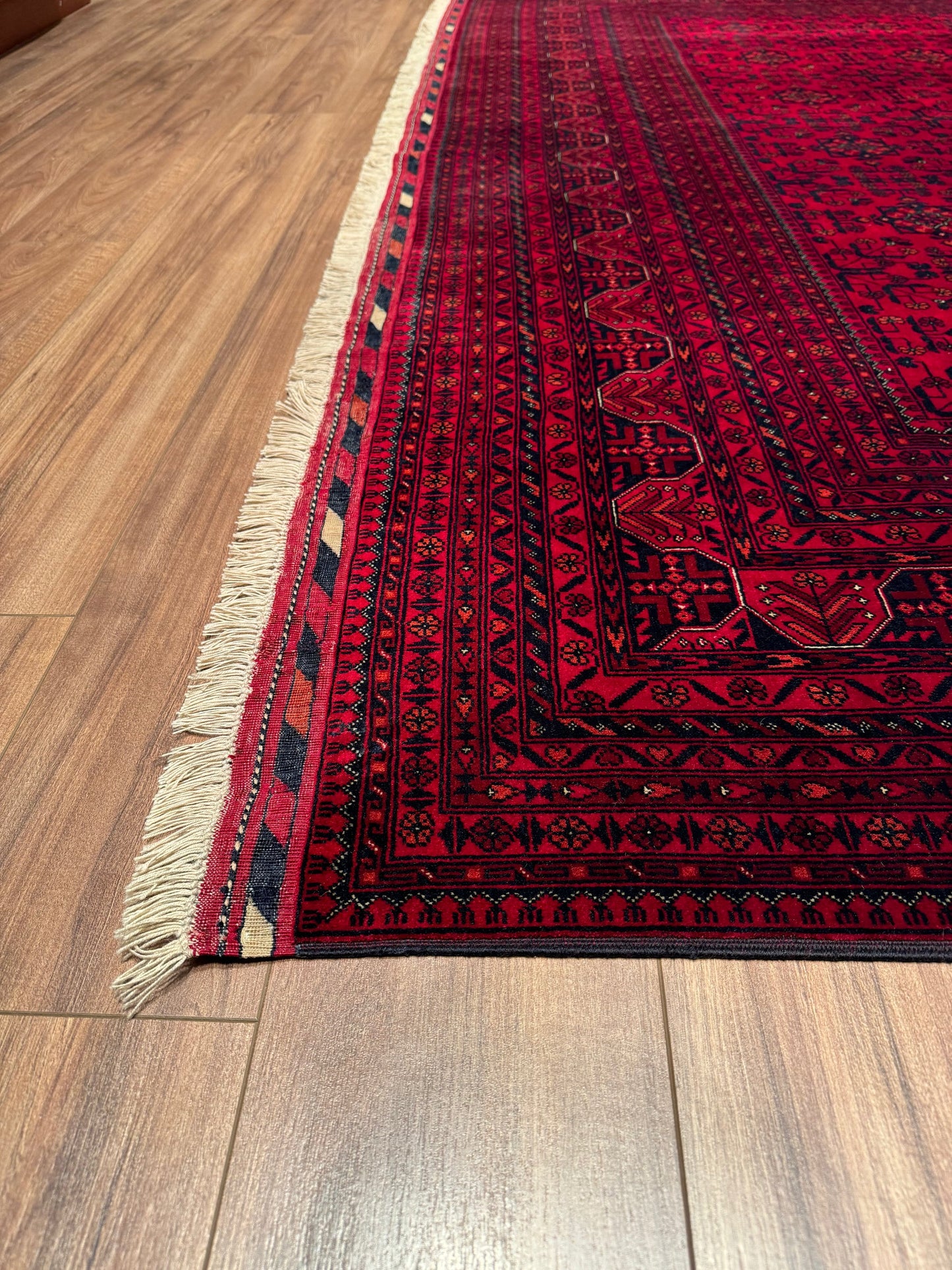 Afghan Carpet Bilcik Original Hand Woven Vegetable Dyed Wool