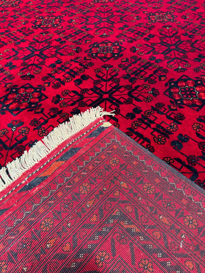 Afghan Carpet Bilcik Original Hand Woven Vegetable Dyed Wool