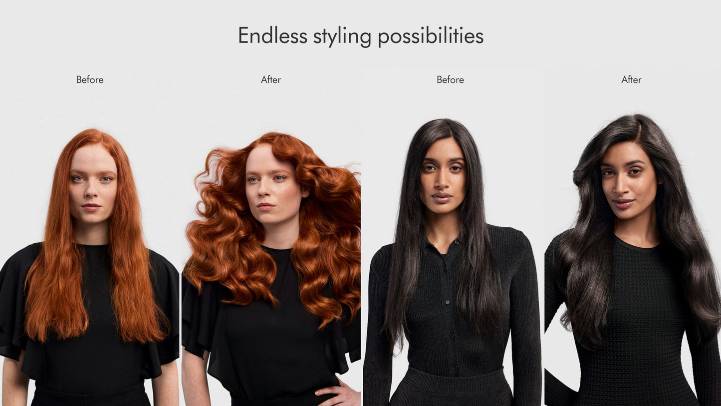 Airwrap i.d.  multi-styler and dryer Straight+Wavy (Jasper Plum)