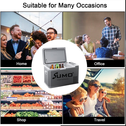 Portable 25L Fridge Freezer for Home and Car